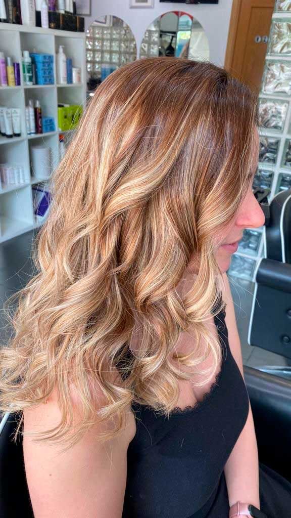 Mechas balayage Meltin